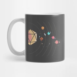 Dice Solar System Mug